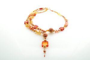 Gilded Saffron Necklace
