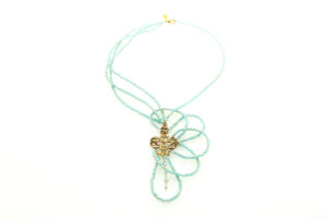 Minty Kiss Necklace