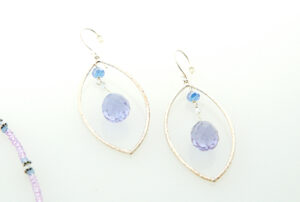 Ube Cream Earrings