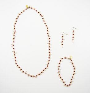 Burgundy Bloom Set