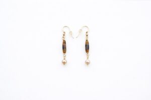 Bronze Tapestry Earrings
