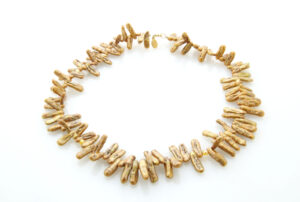 Biwa Structure Necklace